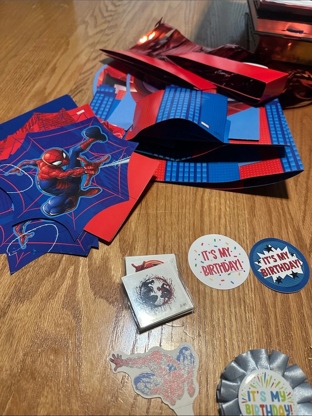 Spiderman themed party